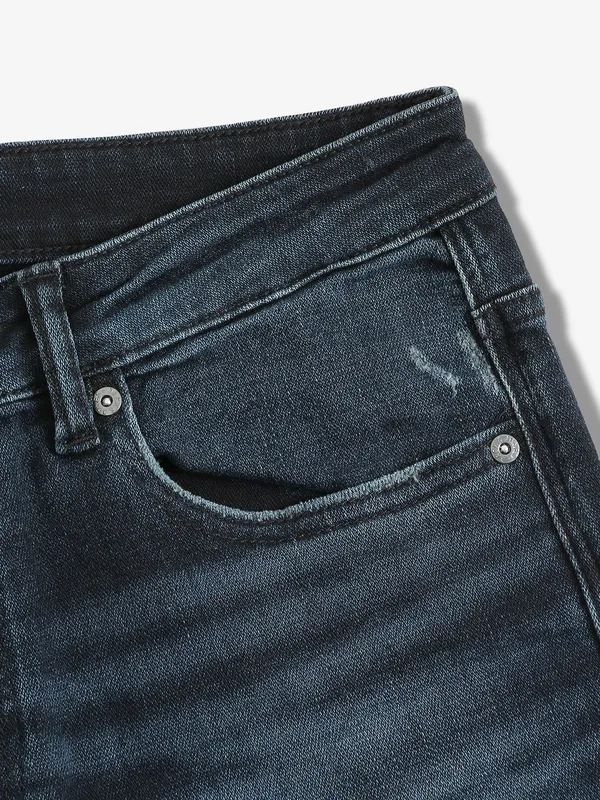 JACK&JONES washed navy jeans