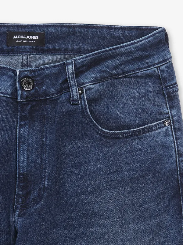 JACK & JONES blue washed denim jeans