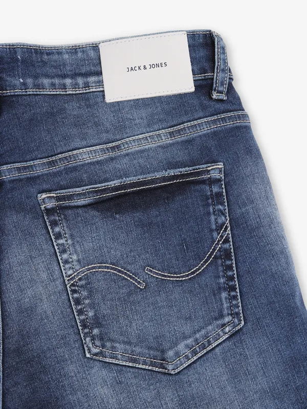 JACK & JONES denim slim fit blue jeans