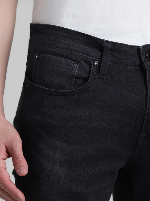 JACK & JONES denim super slim black jeans