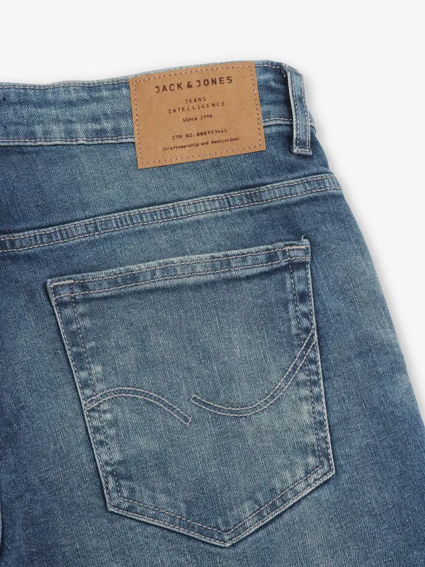 JACK & JONES denim washed blue jeans