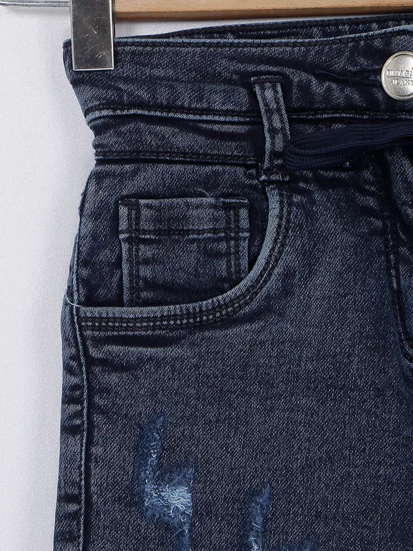 Just Clothes blue denim shorts
