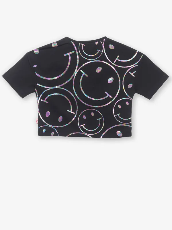 JUST CLOTHS black crop top