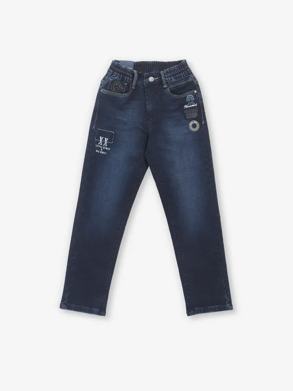 KEPEL dark blue washed jeans