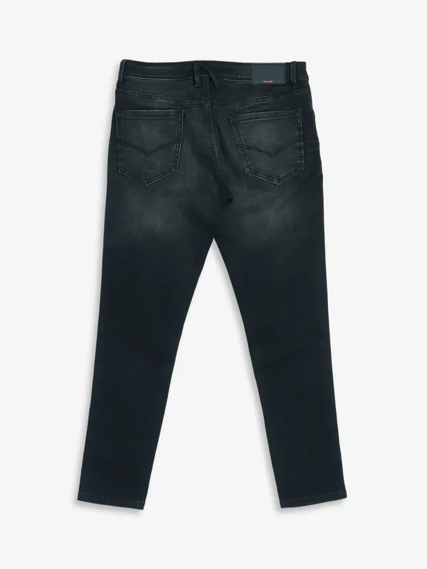 Killer black ankle fit washed jeans