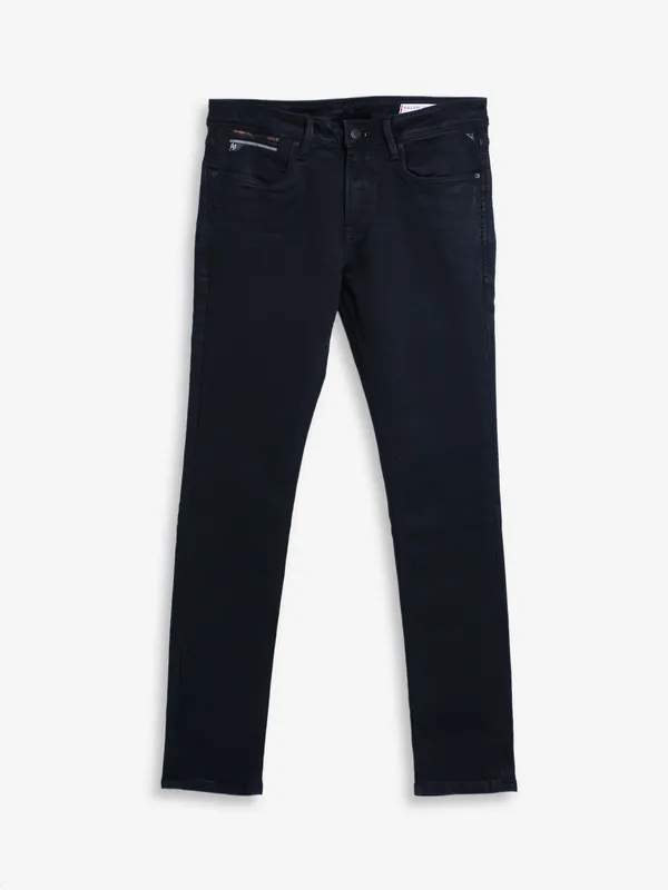 Killer black solid skinny fit jeans