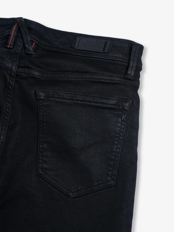 Killer black solid skinny fit jeans