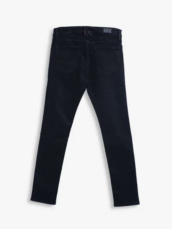 Killer black solid skinny fit jeans