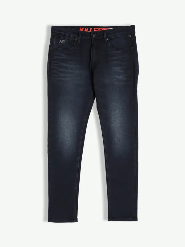 Killer black washed ankle fit jeans