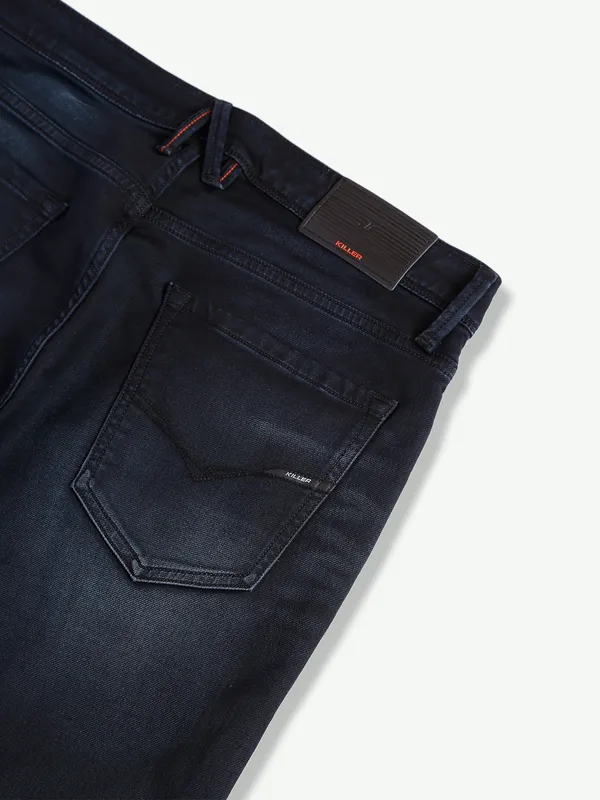 Killer black washed ankle fit jeans