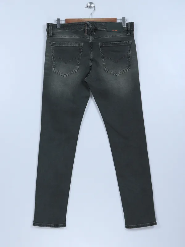 Killer military green washed jeans