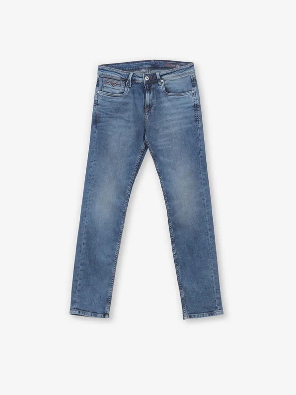 KILLER blue straight fit washed jeans