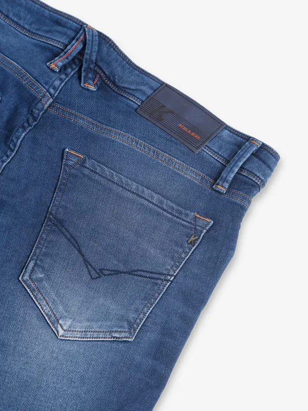 Killer blue washed slim fit jeans