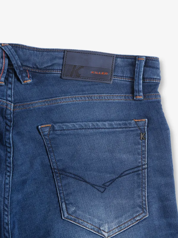 Killer blue washed slim fit jeans