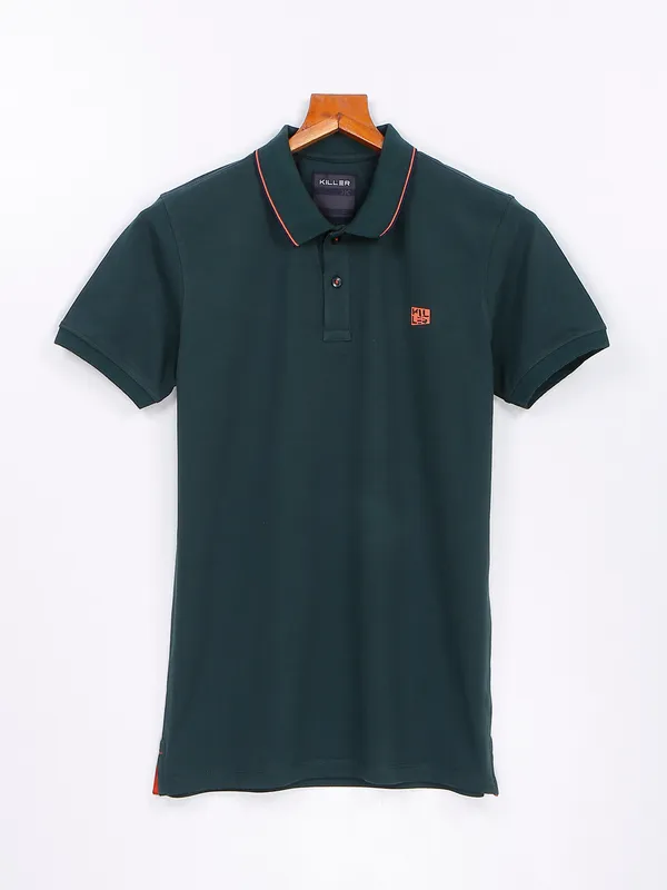Killer bottle green plain t shirt