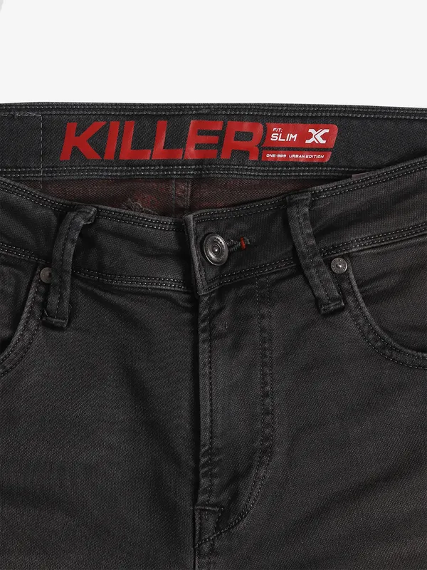 KILLER brown denim washed jeans