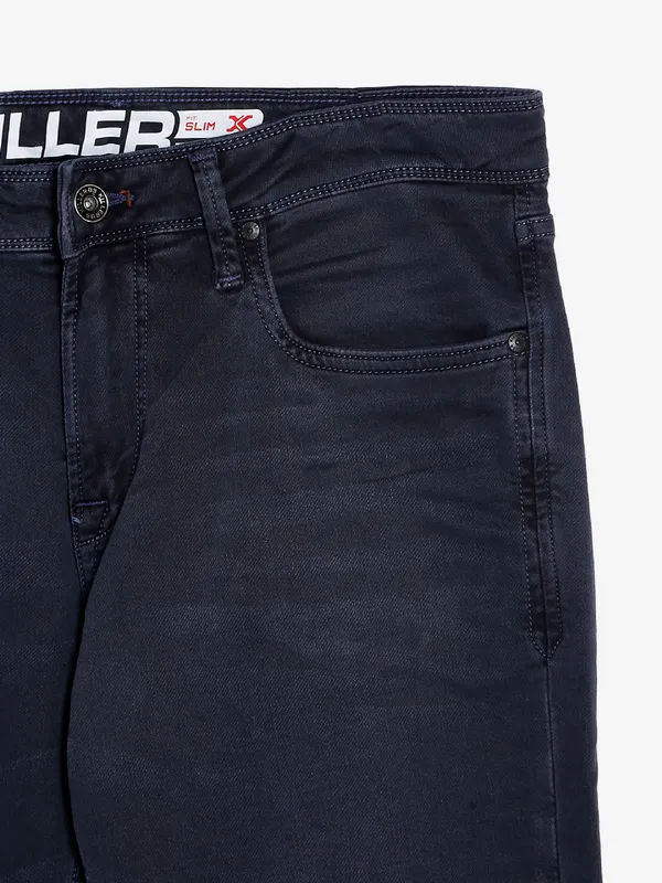 Killer charcoal grey washed slim fit jeans