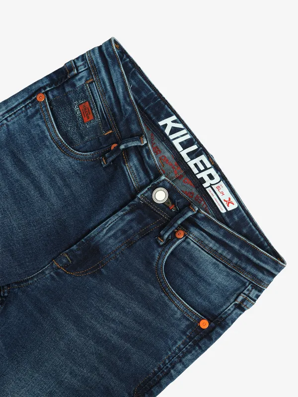 KILLER dark blue slim fit boys jeans