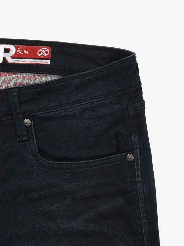 KILLER dark blue slim fit denim jeans