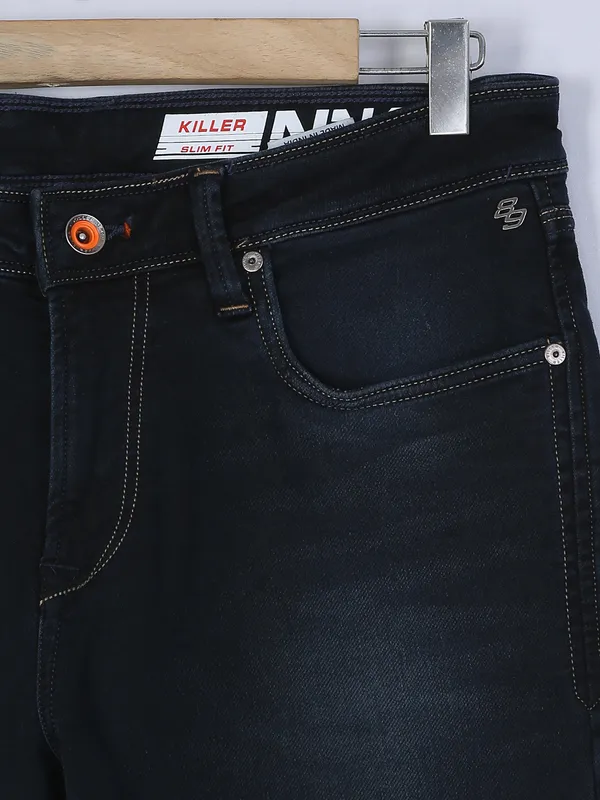 Killer dark blue slim fit jeans