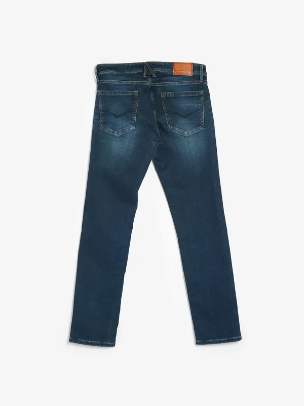 Killer dark blue washed slim fit jeans