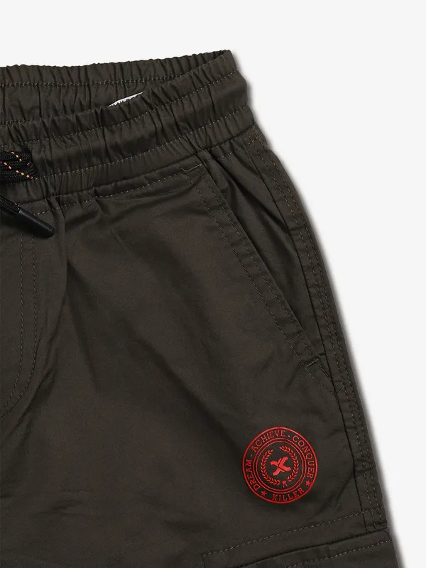KILLER dark olive cargo jeans