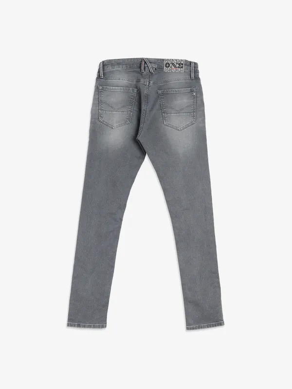 Killer grey skinny washed jeans