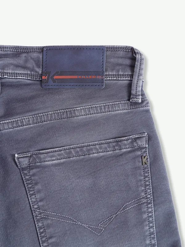 Killer grey washed skinny jeans