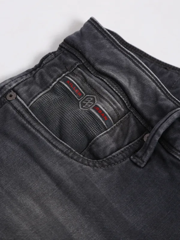 Killer grey washed slim fit jeans