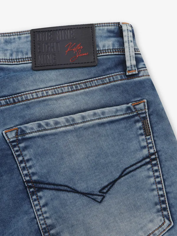 KILLER light blue washed denim jeans