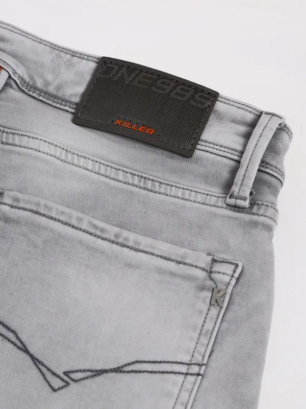Killer light grey washed jeans