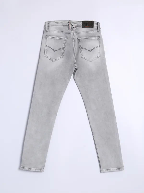 Killer light grey washed jeans