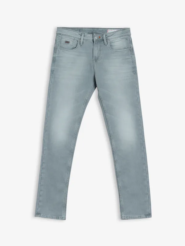 Killer light grey washed slim fit jeans