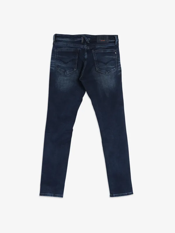 Killer navy skinny washed jeans