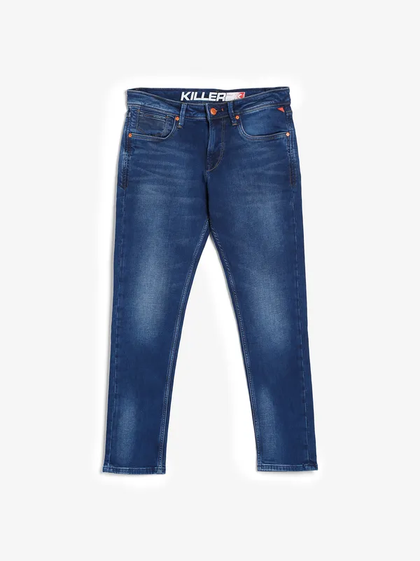 Killer navy washed ankle jeans