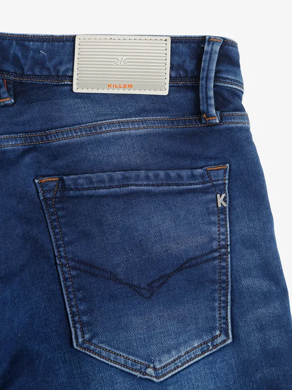 Killer navy washed ankle jeans