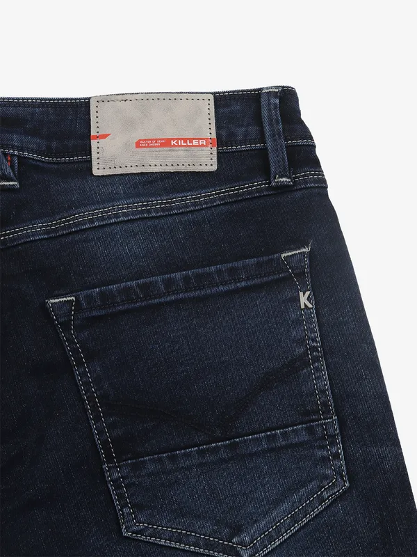 KILLER navy washed denim jeans