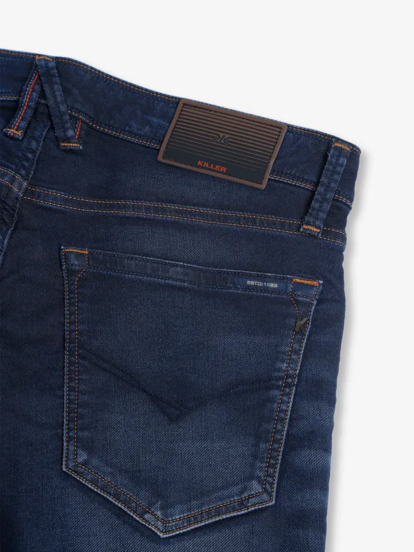 Killer navy washed jeans in slim fit