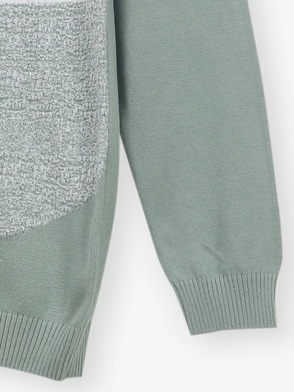 KILLER pista green printed t-shirt in cotton
