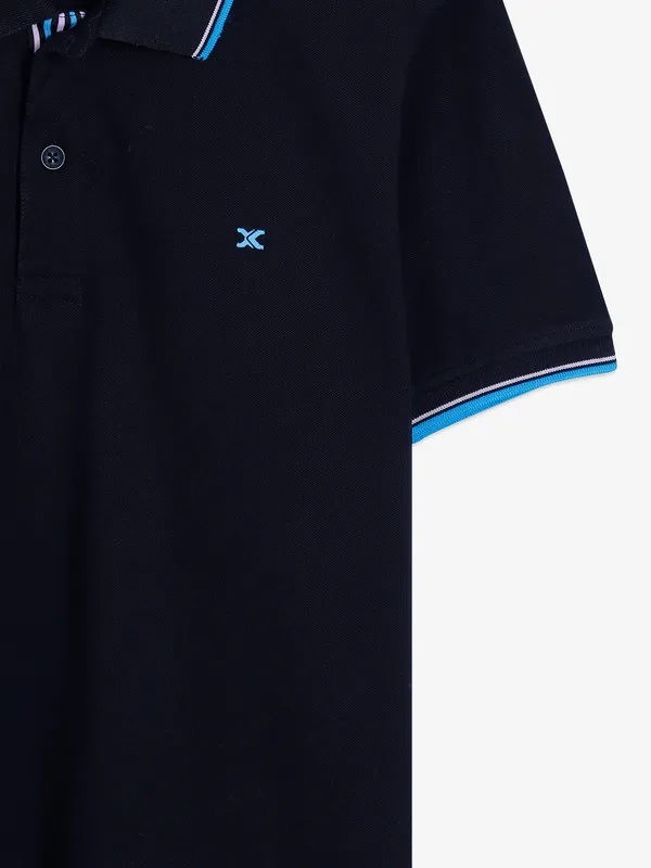 Killer plain black polo t shirt