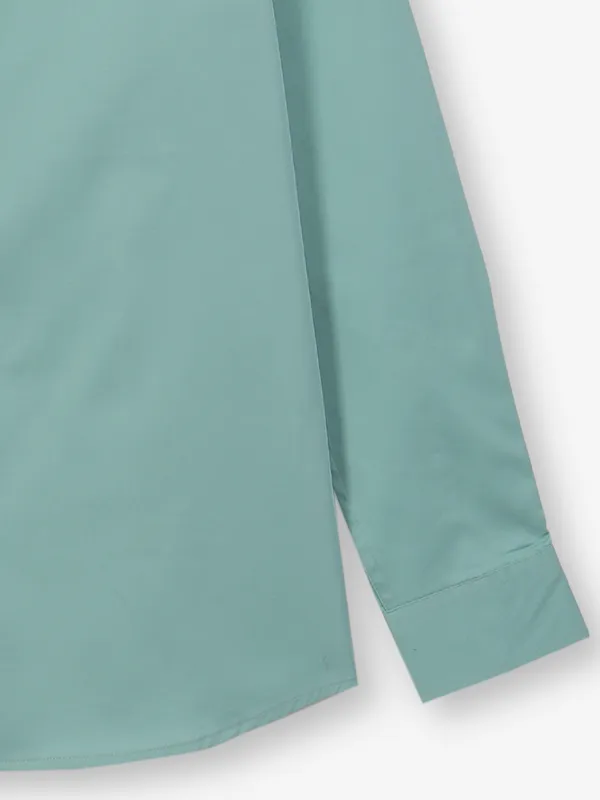 KILLER Plain mint green casual shirt