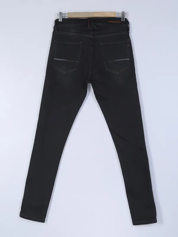 Killer skinny fit black washed jeans