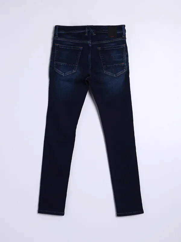 Killer skinny fit dark blue washed jeans