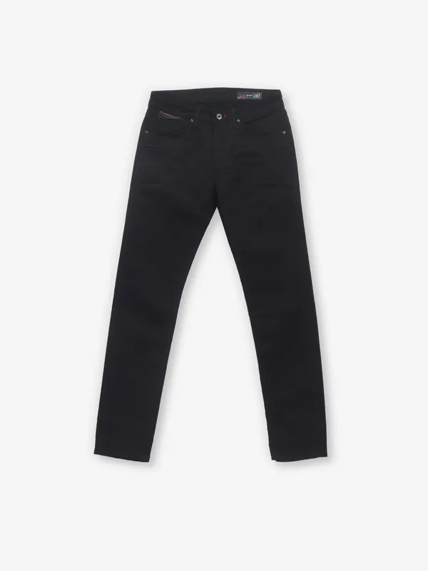 KILLER solid black denim jeans