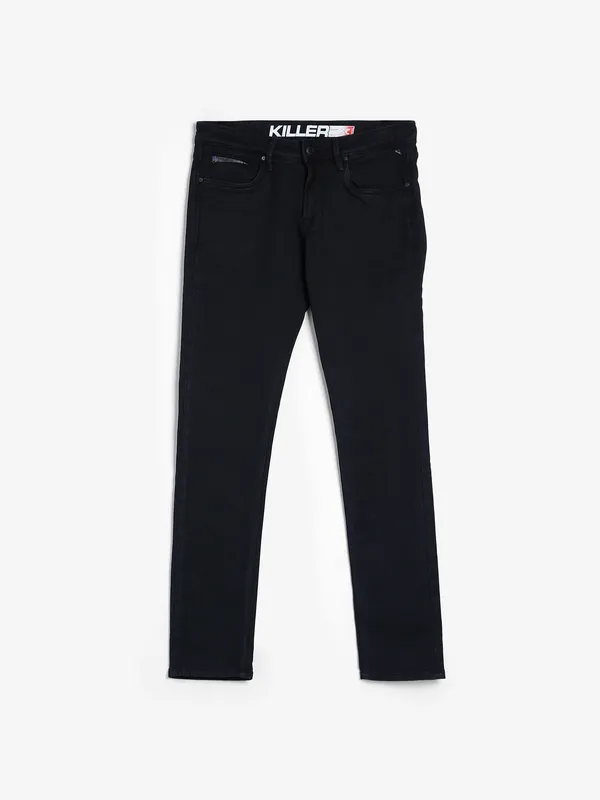 Killer solid black skinny fit jeans
