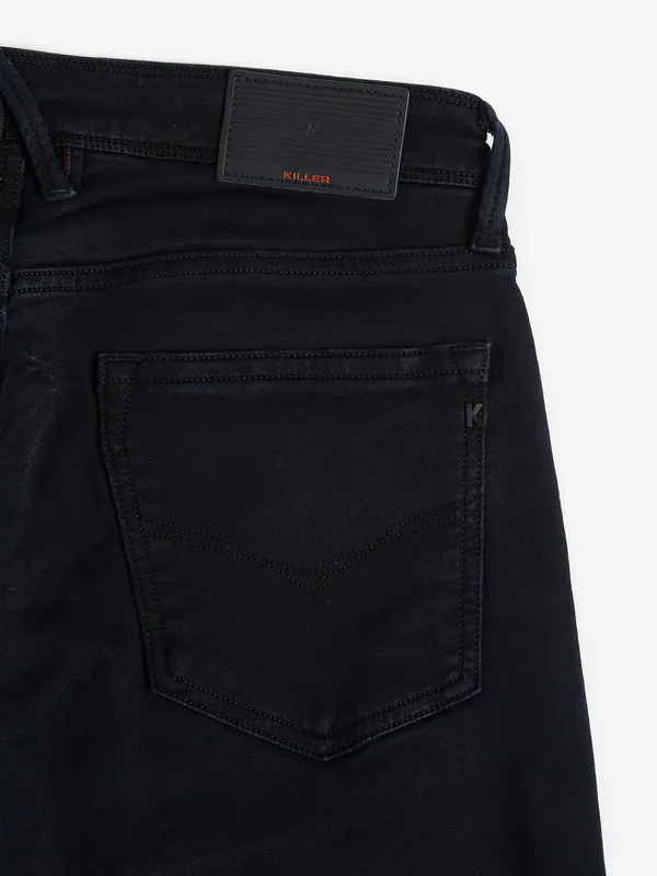 Killer solid black skinny fit jeans