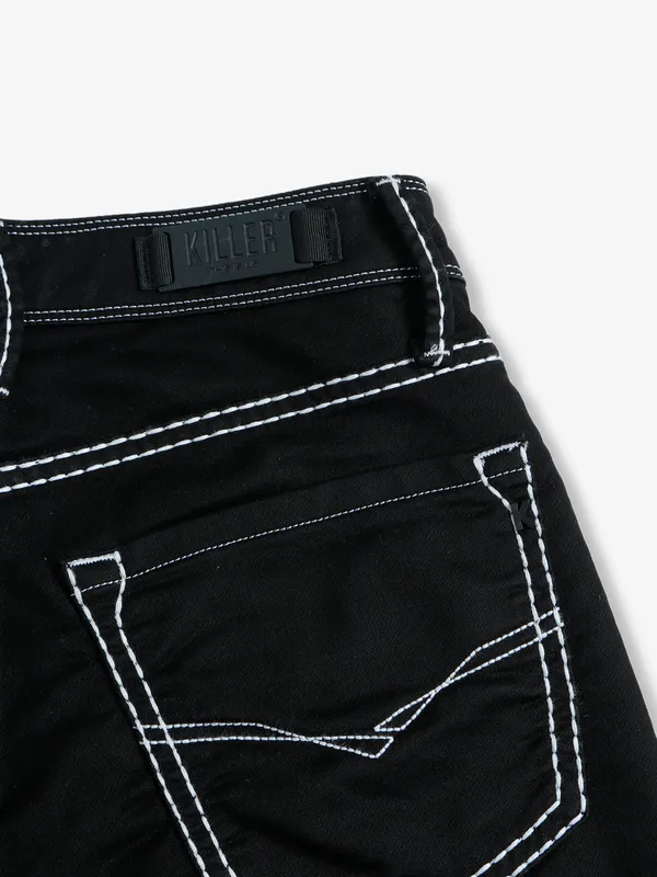 Killer solid black slim fit jeans