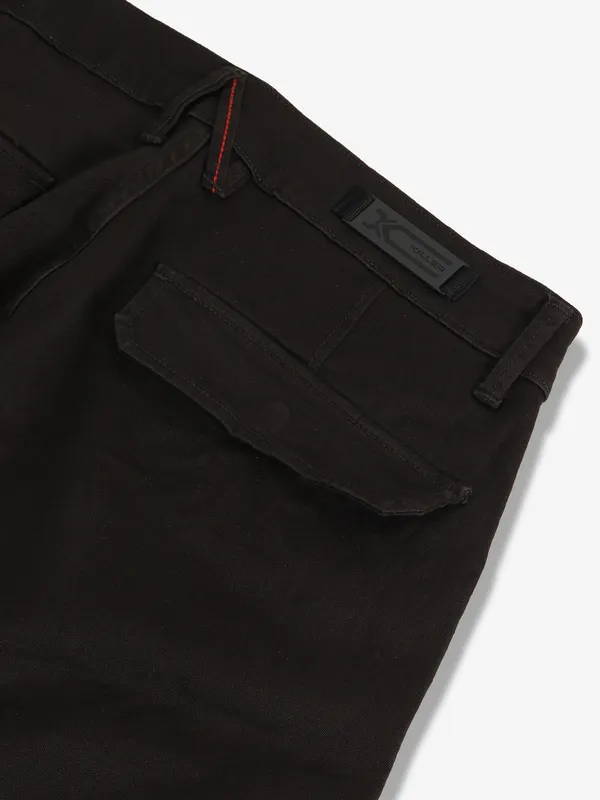 KILLER solid brown cargo jeans