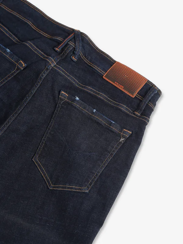 Killer solid navy skinny fit jeans