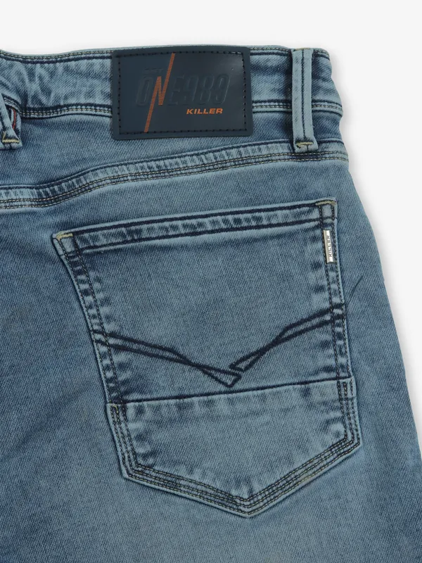 KILLER washed blue denim jeans